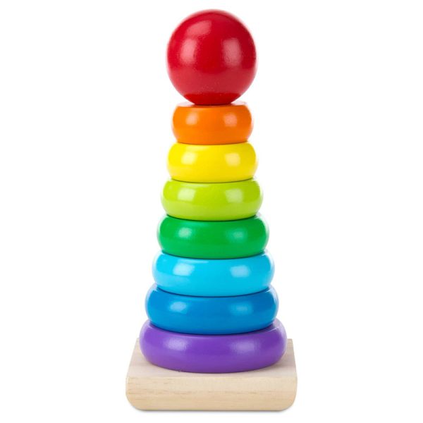 برج هوش چوبی بزرگ Rainbow stacker