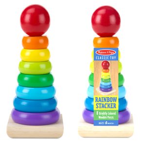 برج هوش چوبی بزرگ Rainbow stacker
