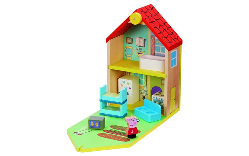 خانه بازی چوبی Peppa Pig، یکی از بهترین اسباب بازی های خانگی برای کودکان 3 تا 5 ساله !